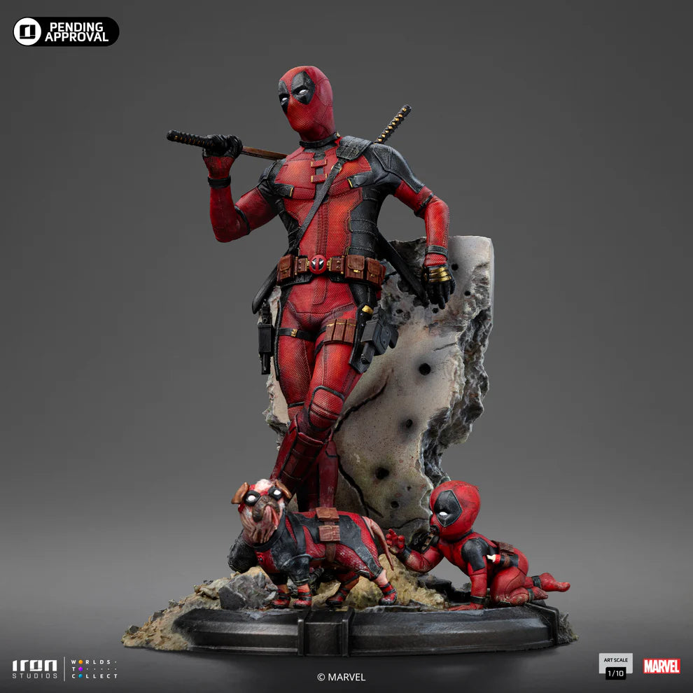Deadpool - DEADPOOL & WOLVERINE - Art Scale 1/10 - Iron Studios