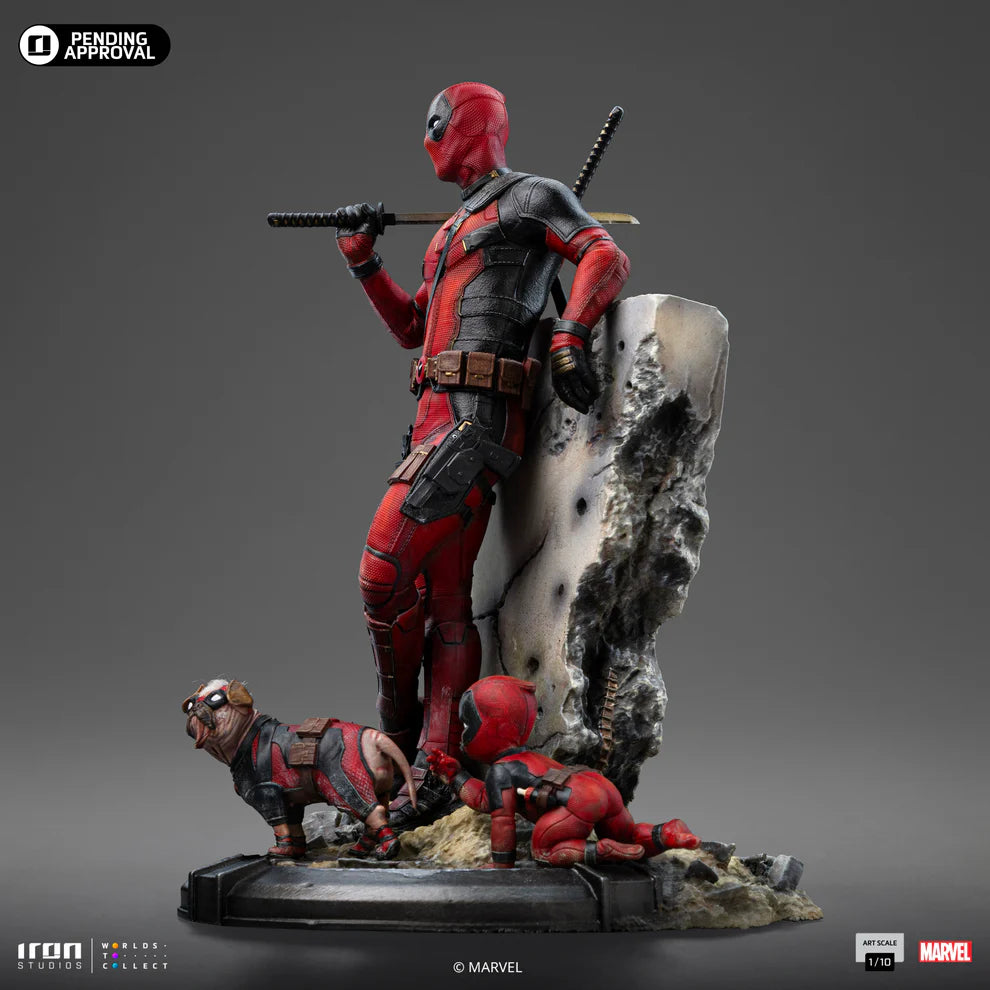 Deadpool - DEADPOOL & WOLVERINE - Art Scale 1/10 - Iron Studios