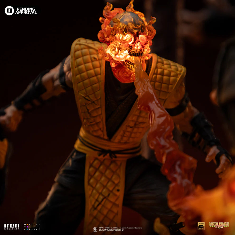 Scorpion vs Sub-Zero - MORTAL KOMBAT - Art Scale 1/10 - Iron Studios