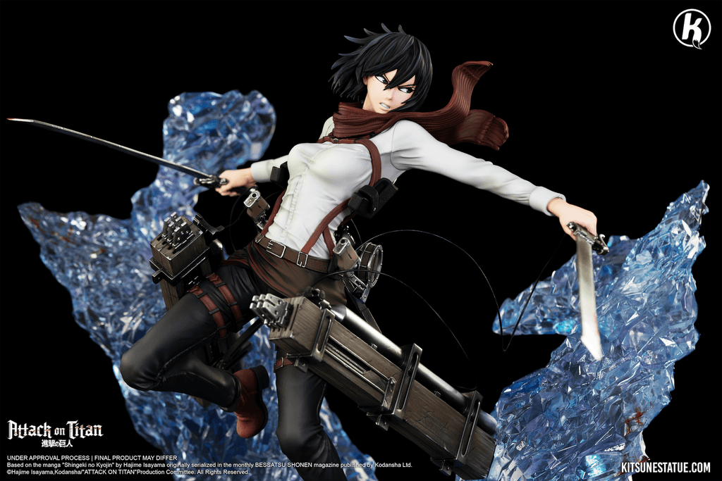 Mikasa Ackerman - ATTACK ON TINTAN - 1/6 Resin Statue | Kitsune Statue