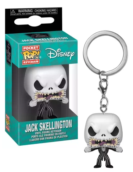 Jack Skellington - Pesadilla antes de Navidad - Llavero Pocket Pop 💀🎃
