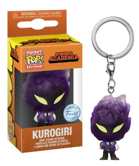 Kurogiri (Escondite) - My Hero Academia - Llavero Pocket Pop 🌫️😈