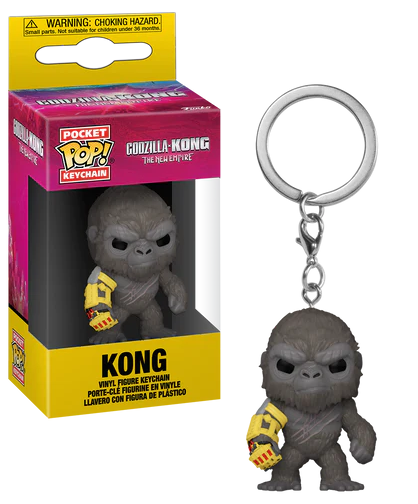 Kong con Brazo Mecánico - Godzilla x Kong - Llavero Pocket Pop 🦍🦾