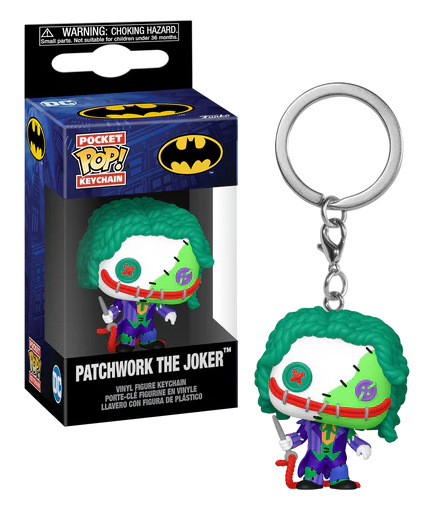 DC PATCHWORK - Llavero Pocket Pop - Joker 🃏🎨