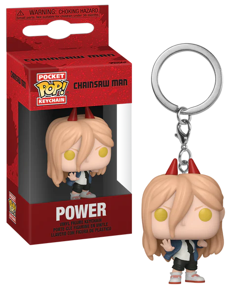CHAINSAW MAN - Llavero Pocket Pop - Power 🩸