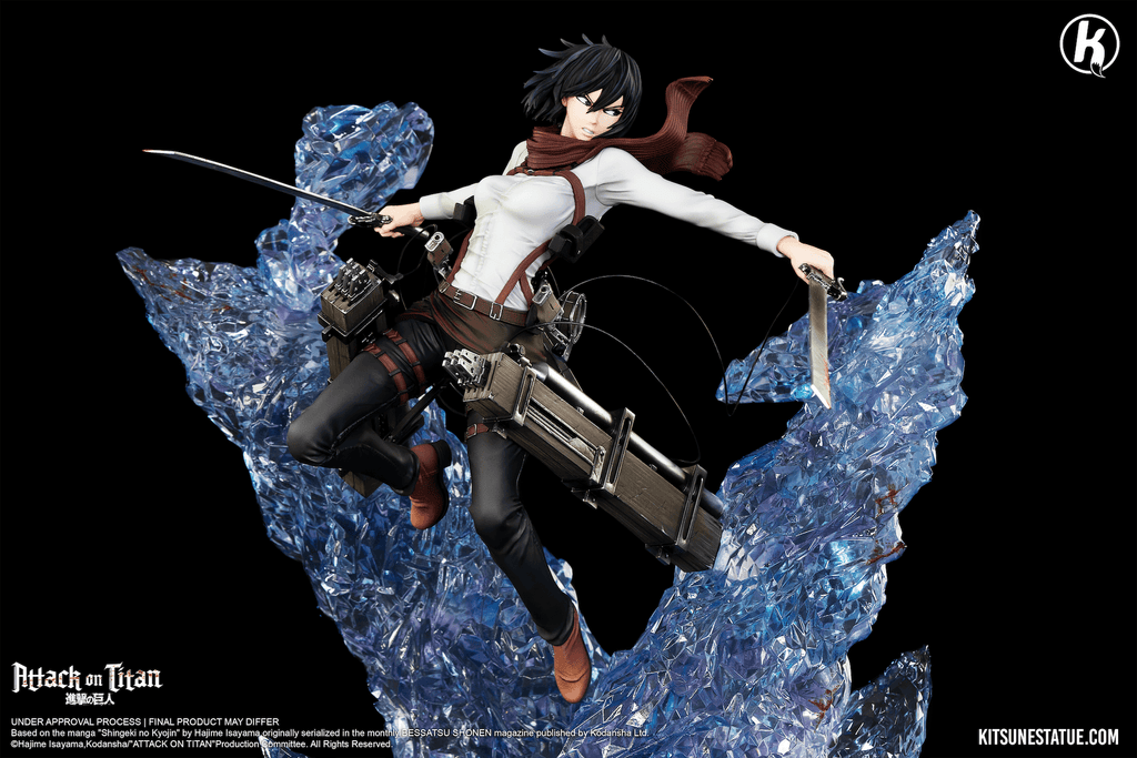 Mikasa Ackerman - ATTACK ON TINTAN - 1/6 Resin Statue | Kitsune Statue