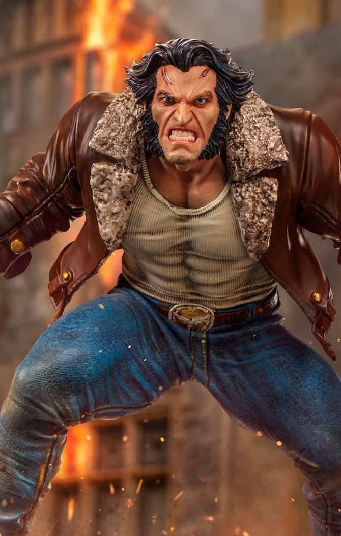 🐺X-MEN - Logan - Estatua BDS ArtScale 1/10 Iron Studios.