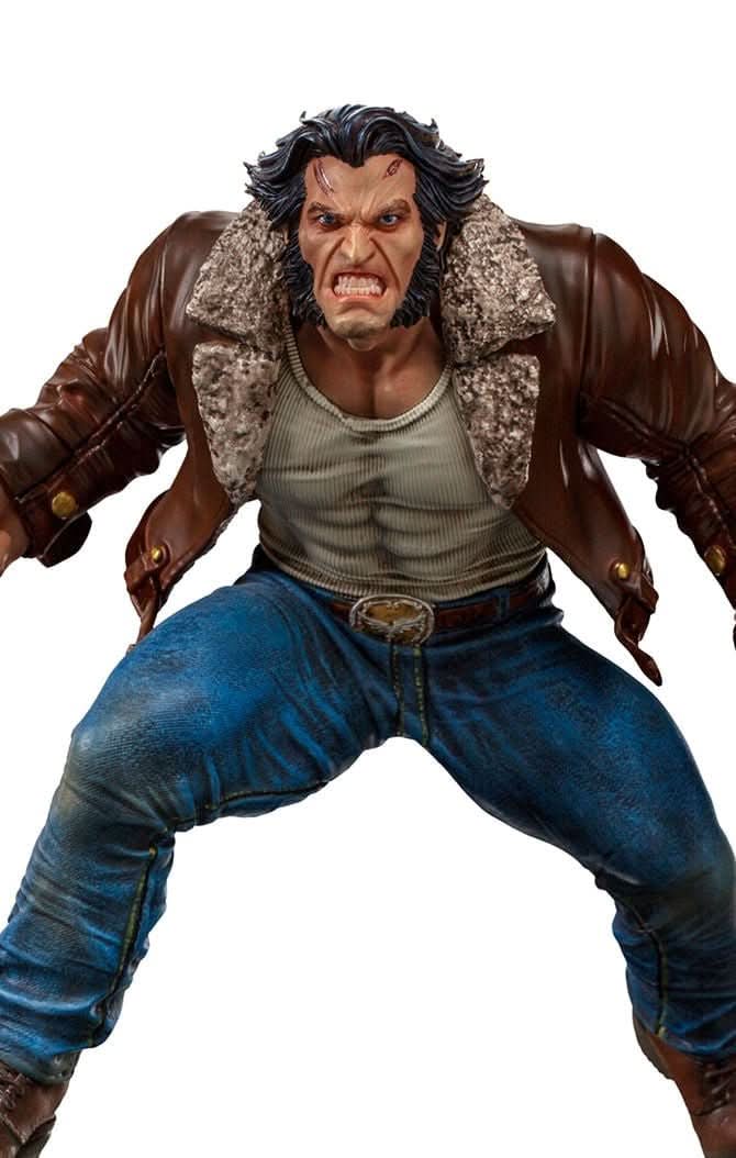 🐺X-MEN - Logan - Statuette BDS ArtScale 1/10 Iron Studios.
