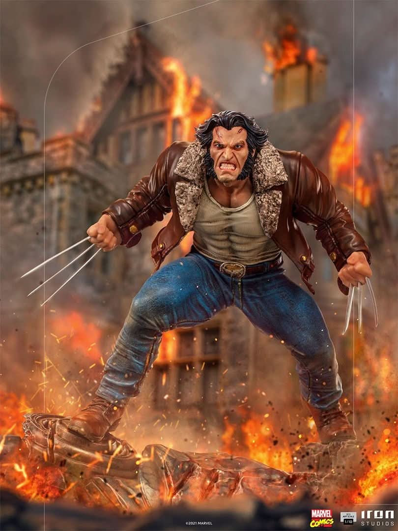 🐺X-MEN - Logan - Estatua BDS ArtScale 1/10 Iron Studios.