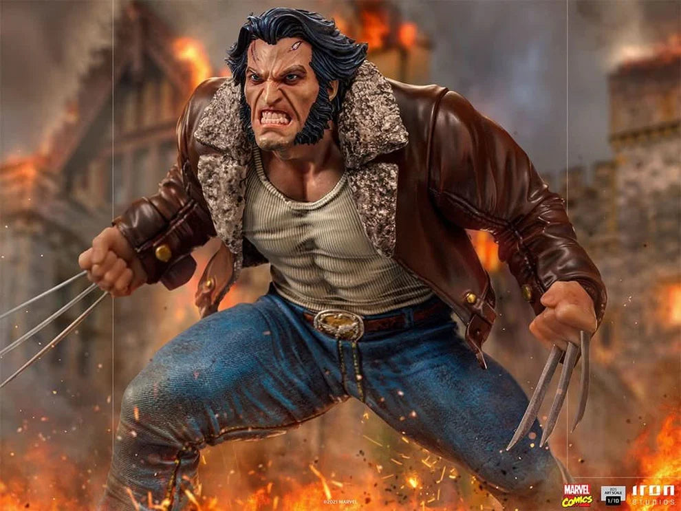 🐺X-MEN - Logan - Statuette BDS ArtScale 1/10 Iron Studios.