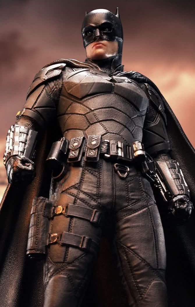 🌃The Batman – Estatua 1/10 Art Scale - Iron Studios - 26cm-DC COMICS🦇