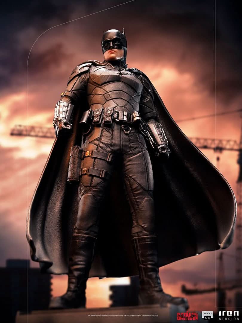 🌃The Batman – Estatua 1/10 Art Scale - Iron Studios - 26cm-DC COMICS🦇