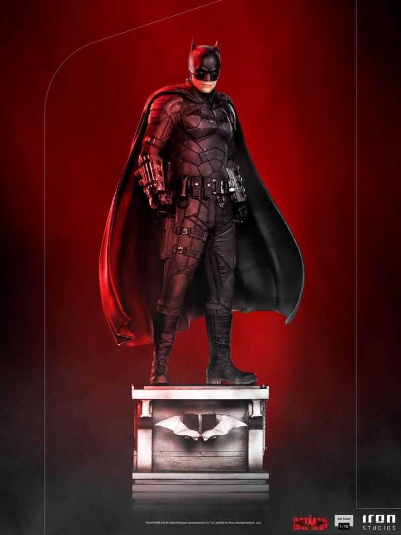 🌃The Batman – Estatua 1/10 Art Scale - Iron Studios - 26cm-DC COMICS🦇