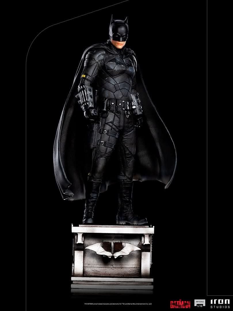 🌃The Batman – Estatua 1/10 Art Scale - Iron Studios - 26cm-DC COMICS🦇