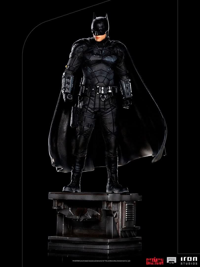 🌃The Batman – Estatua 1/10 Art Scale - Iron Studios - 26cm-DC COMICS🦇