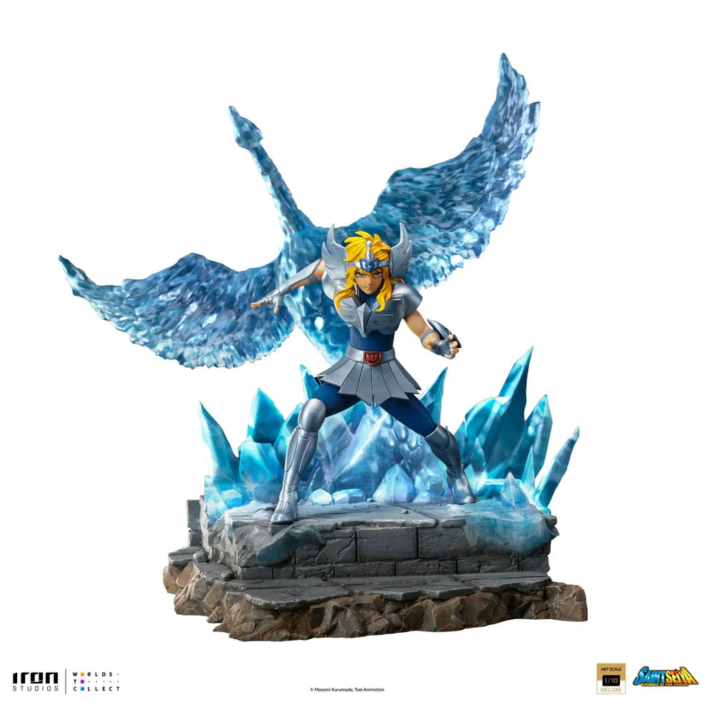 Cristal el Cisne (Hyoga) Deluxe - SAINT SEIYA - Art Scale 1/10 - Iron Studios