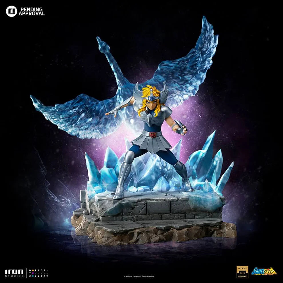 Cristal el Cisne (Hyoga) Deluxe - SAINT SEIYA - Art Scale 1/10 - Iron Studios