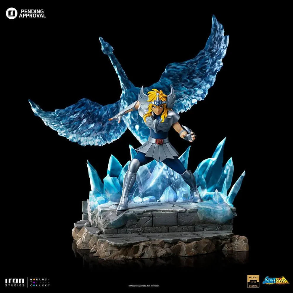 Cristal el Cisne (Hyoga) Deluxe - SAINT SEIYA - Art Scale 1/10 - Iron Studios