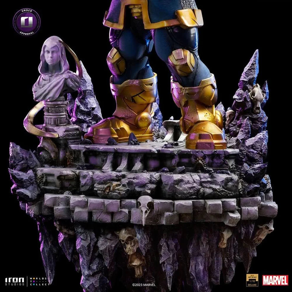 Thanos Deluxe - GUANTELETE DEL INFINITO - BDS Art Scale 1/10 - Iron Studios