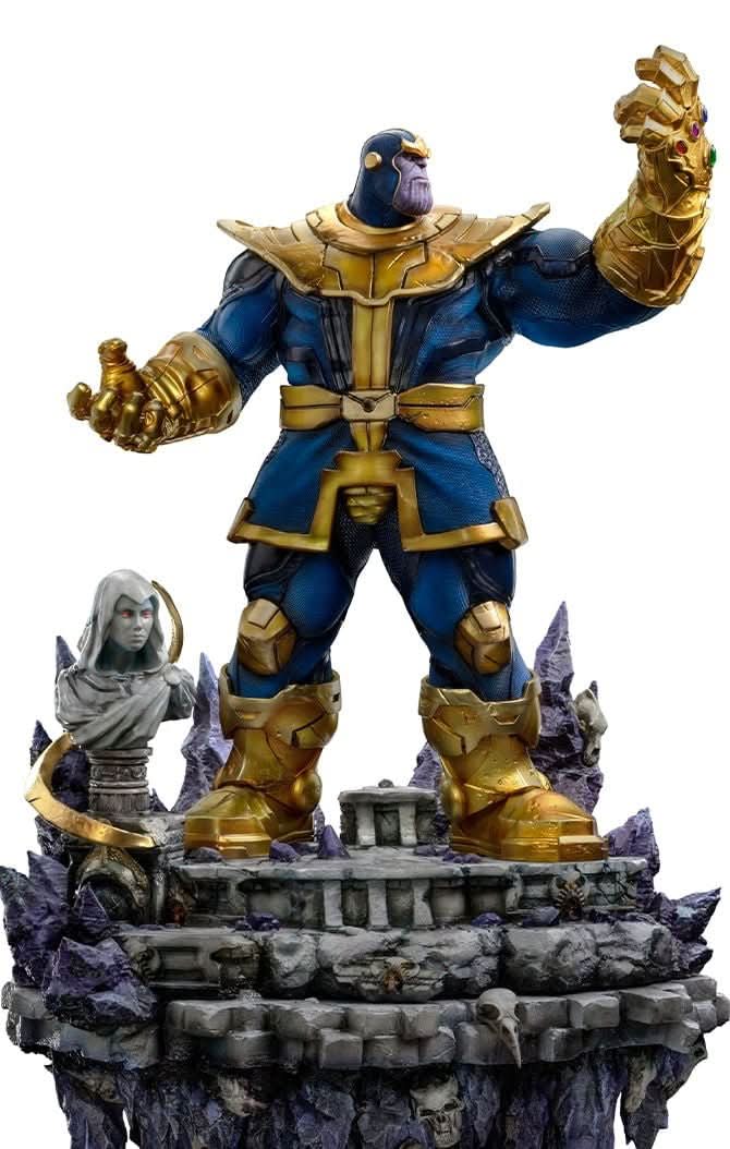 Thanos Deluxe - GUANTELETE DEL INFINITO - BDS Art Scale 1/10 - Iron Studios
