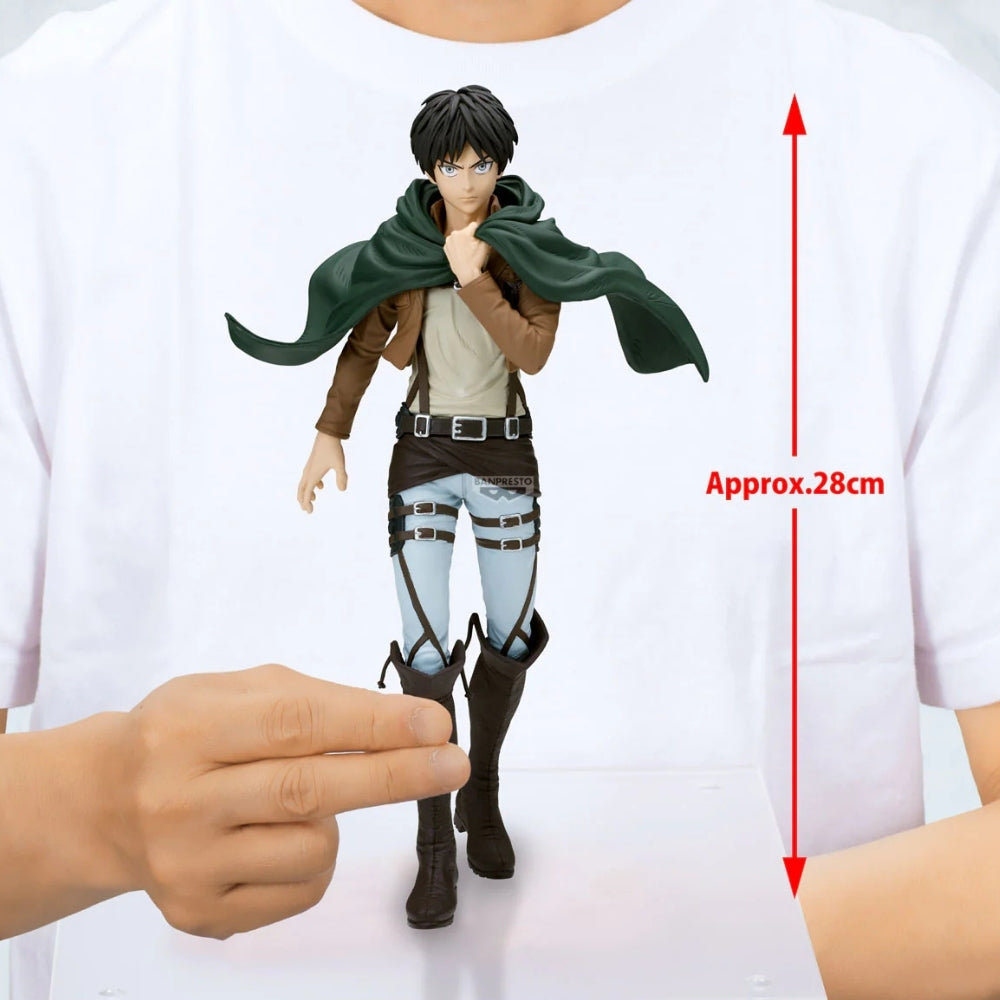 Eren Yeager Grandista - ATTACK ON TITAN - 28cm | Banpresto
