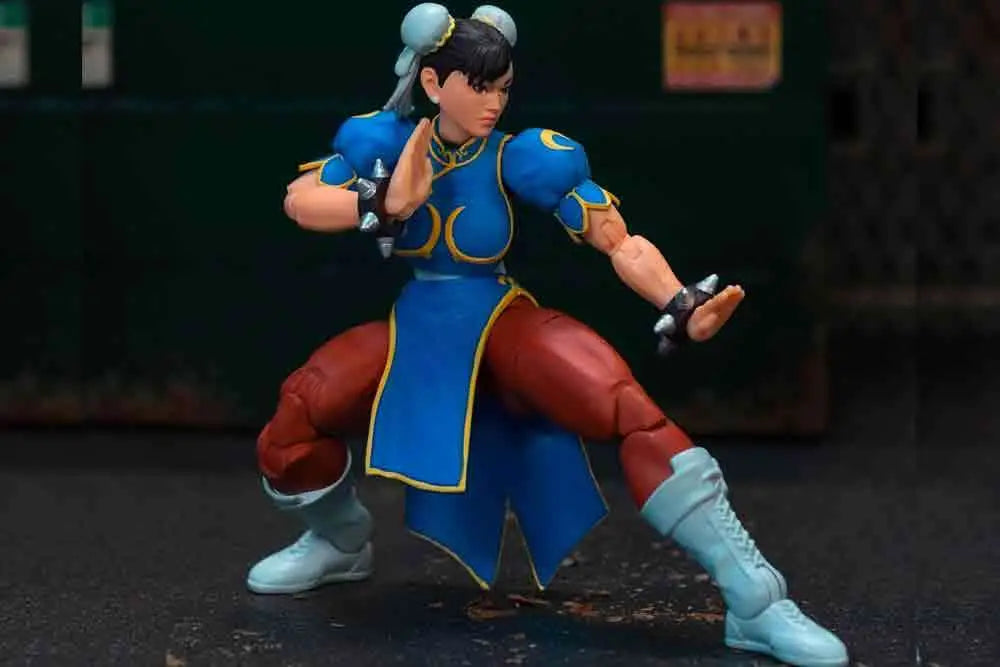 Chun-Li Blue Dress (Deluxe Edition) - STREET FIGHTER 2 - 15cm | Jada Toys