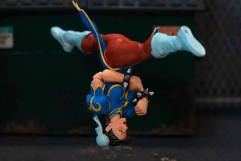 Chun-Li Blue Dress (Deluxe Edition) - STREET FIGHTER 2 - 15cm | Jada Toys