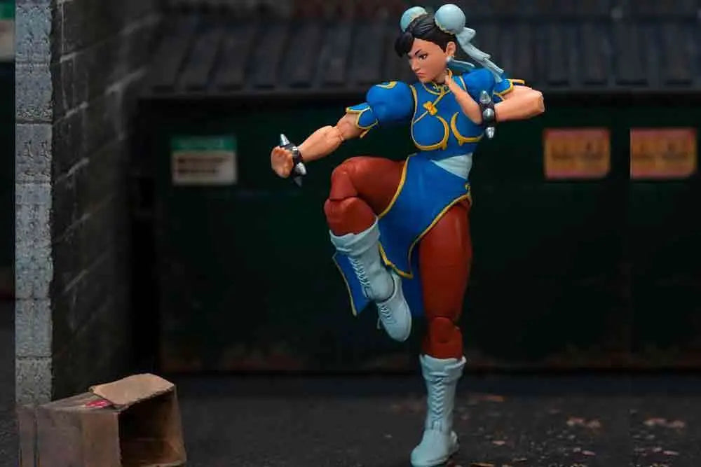 Chun-Li Blue Dress (Deluxe Edition) - STREET FIGHTER 2 - 15cm | Jada Toys