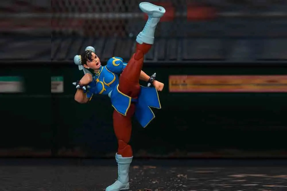 Chun-Li Blue Dress (Deluxe Edition) - STREET FIGHTER 2 - 15cm | Jada Toys