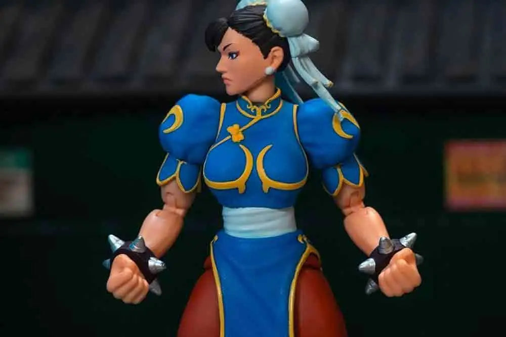 Chun-Li Blue Dress (Deluxe Edition) - STREET FIGHTER 2 - 15cm | Jada Toys