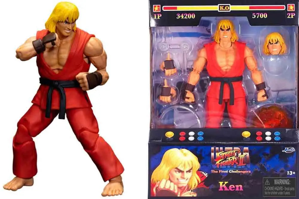 Ken (Deluxe Edition) - STREET FIGHTER 2 - 15cm | Jada Toys