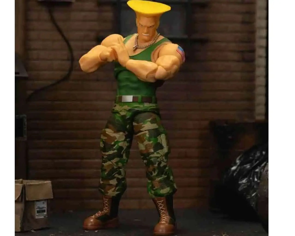 Guile (Deluxe Edition) - STREET FIGHTER 2 - 15cm | Jada Toys