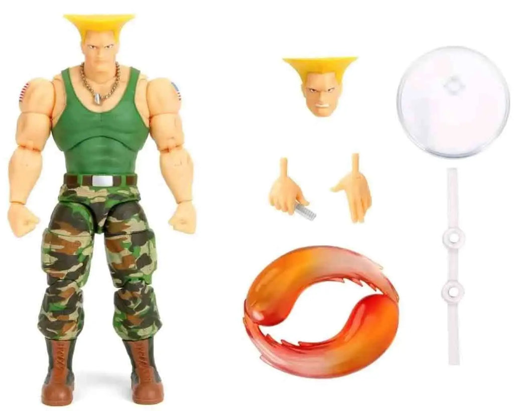 Guile (Deluxe Edition) - STREET FIGHTER 2 - 15cm | Jada Toys