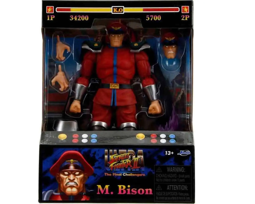 M. Bison (Deluxe Edition) - STREET FIGHTER 2 - 15cm | Jada Toys