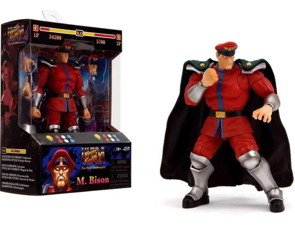 M. Bison (Deluxe Edition) - STREET FIGHTER 2 - 15cm | Jada Toys