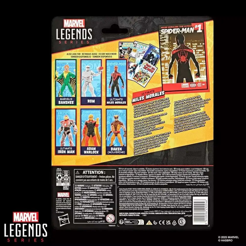 Ultimate Miles Morales Spider-Man (Mini Comics) - MARVEL LEGENDS - 15cm | Hasbro