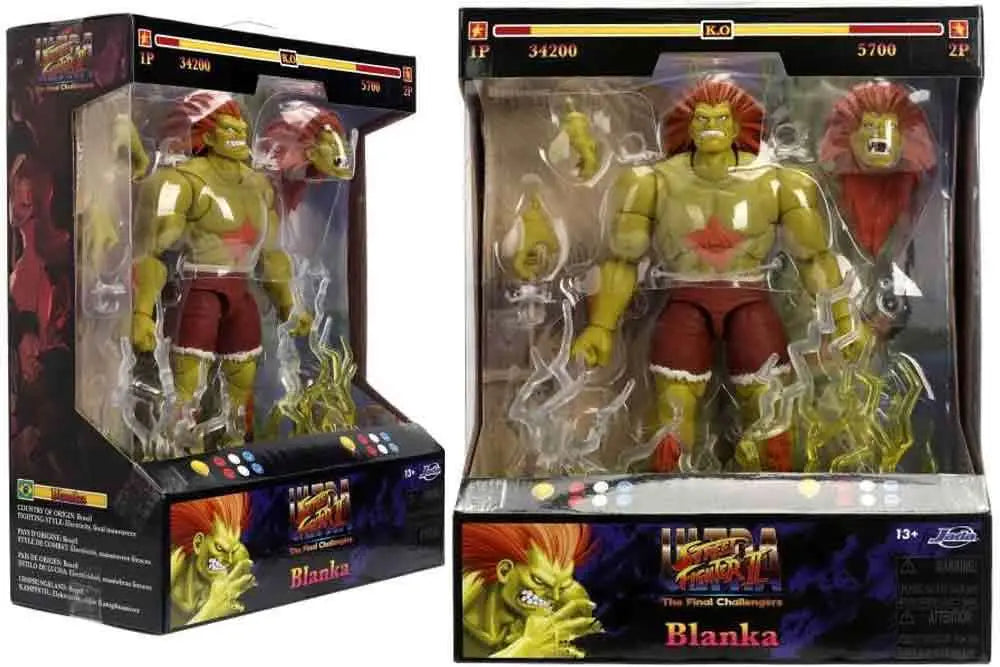 Blanka (Deluxe Edition) - STREET FIGHTER 2 - 15cm | Jada Toys