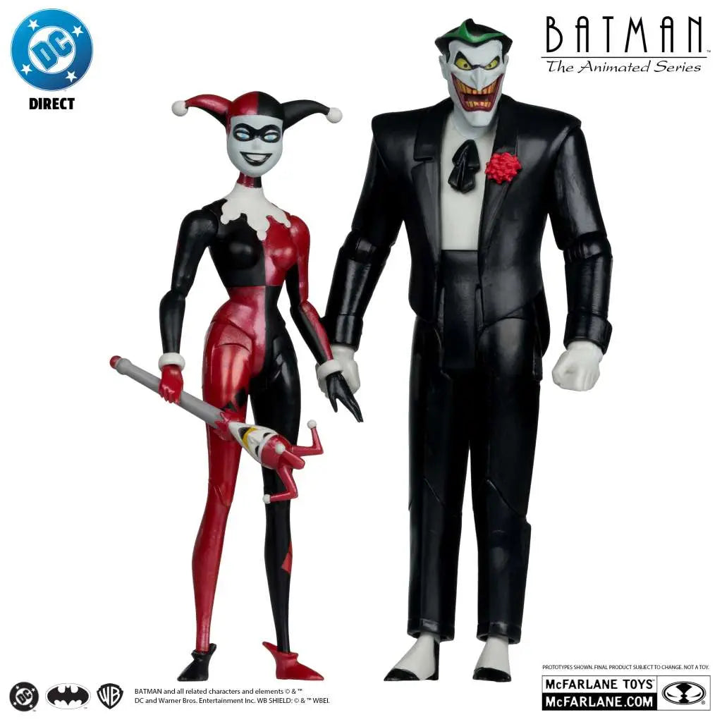 Harley Quinn & Joker Mad Love 2-Pack - DC DIRECT - 15cm | McFarlane Toys