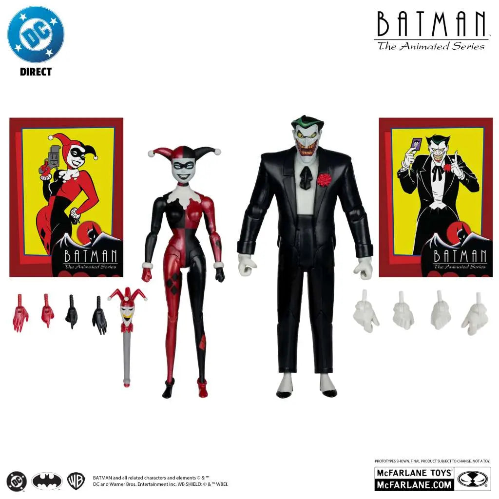 Harley Quinn & Joker Mad Love 2-Pack - DC DIRECT - 15cm | McFarlane Toys