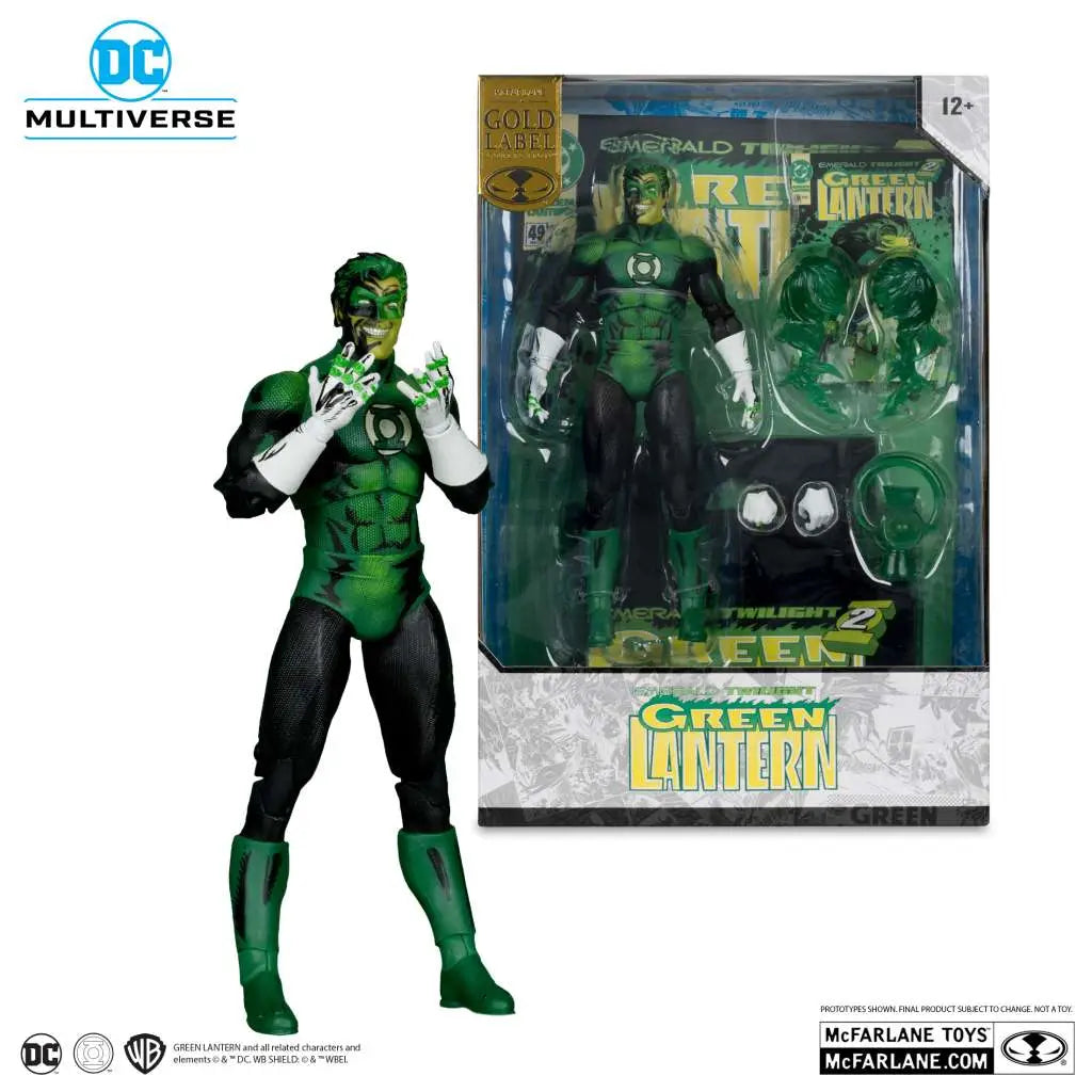 Dc Multiverse Cover Recreations Green Lantern Emerald Twilight Figure