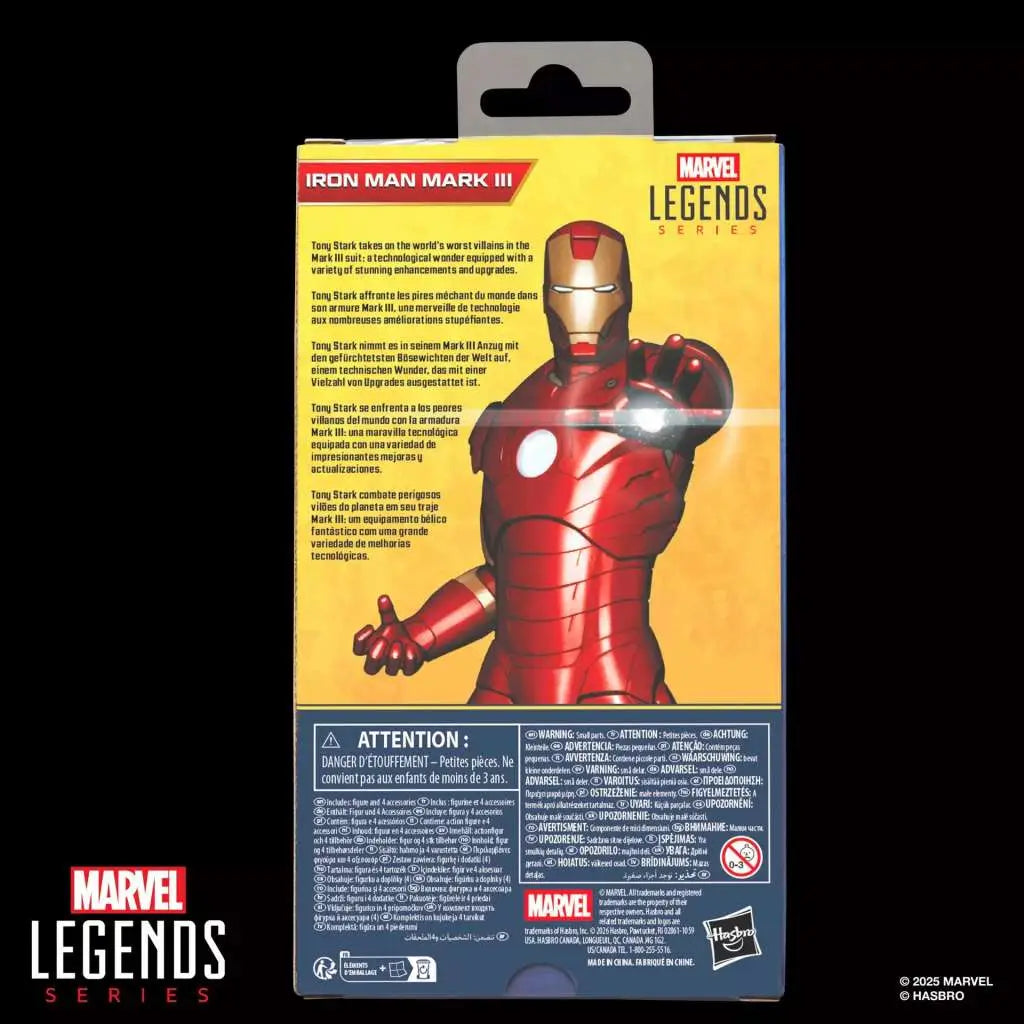 Iron Man Mark III (Marvel Studios) - MARVEL LEGENDS - 15cm | Hasbro