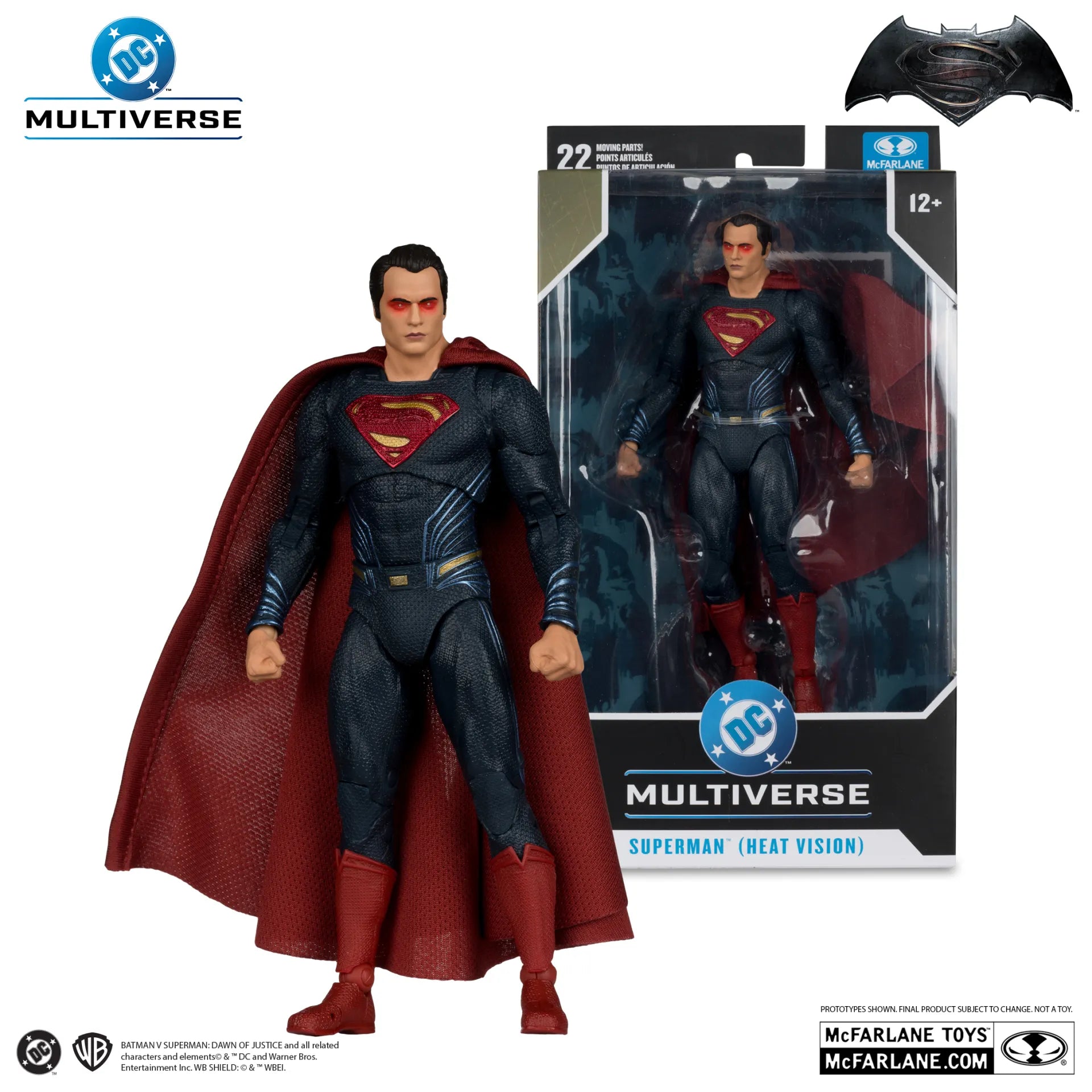 Superman Heat Vision - BvS - 17cm | McFarlane Toys