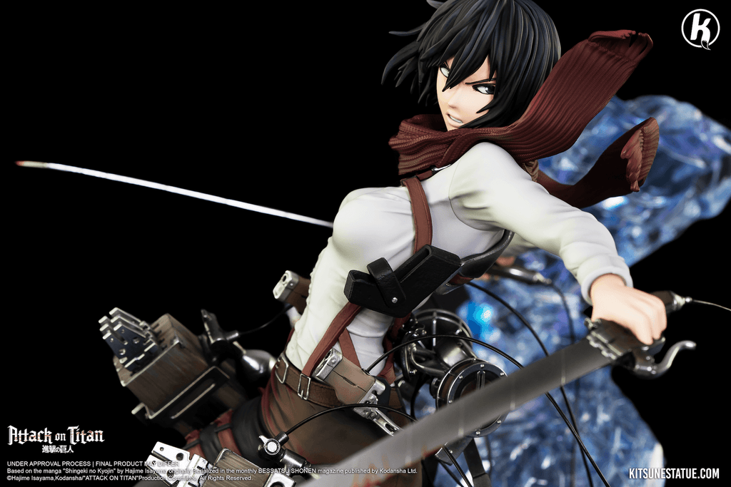Mikasa Ackerman - ATTACK ON TINTAN - 1/6 Resin Statue | Kitsune Statue
