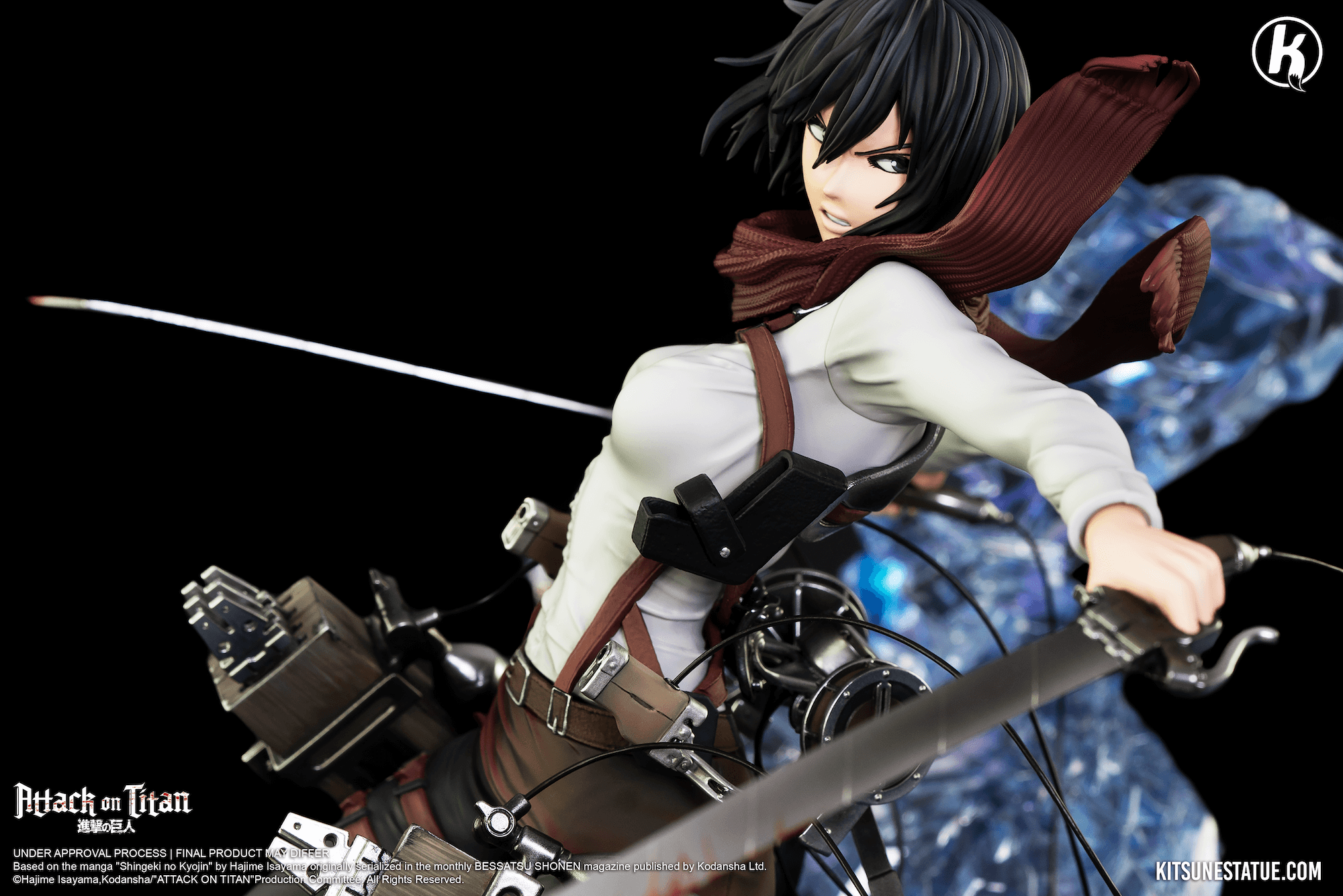 Mikasa Ackerman - ATTACK ON TINTAN - 1/6 Resin Statue | Kitsune Statue