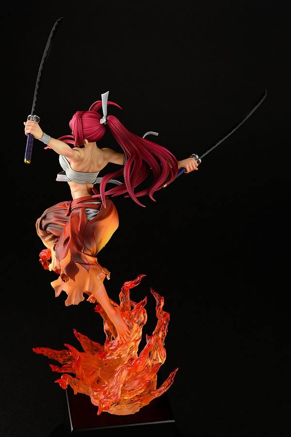 Erza Scarlet Samurai Ver. Kurenai - Fairy Tail - Estatua OrcaToys 43cm ⚔️🌸