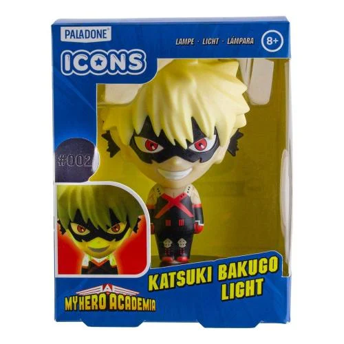 Katsuki Bakugo - My Hero Academia - Lámpara de Icono 3D 💥💡