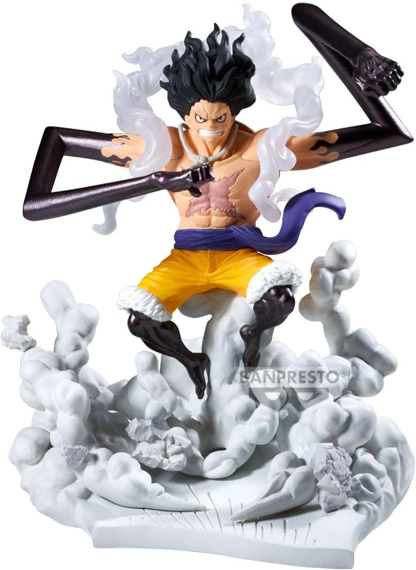Monkey D. Luffy Gear 4 (Senkozekkei) - ONE PIECE - Banpresto