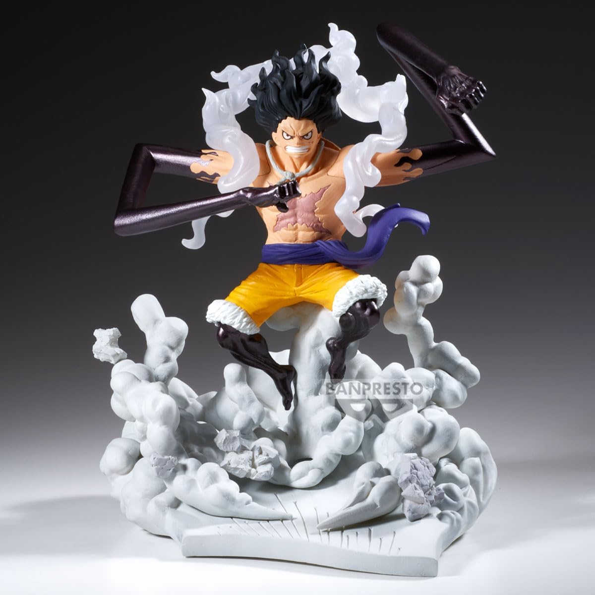 Monkey D. Luffy Gear 4 (Senkozekkei) - ONE PIECE - Banpresto