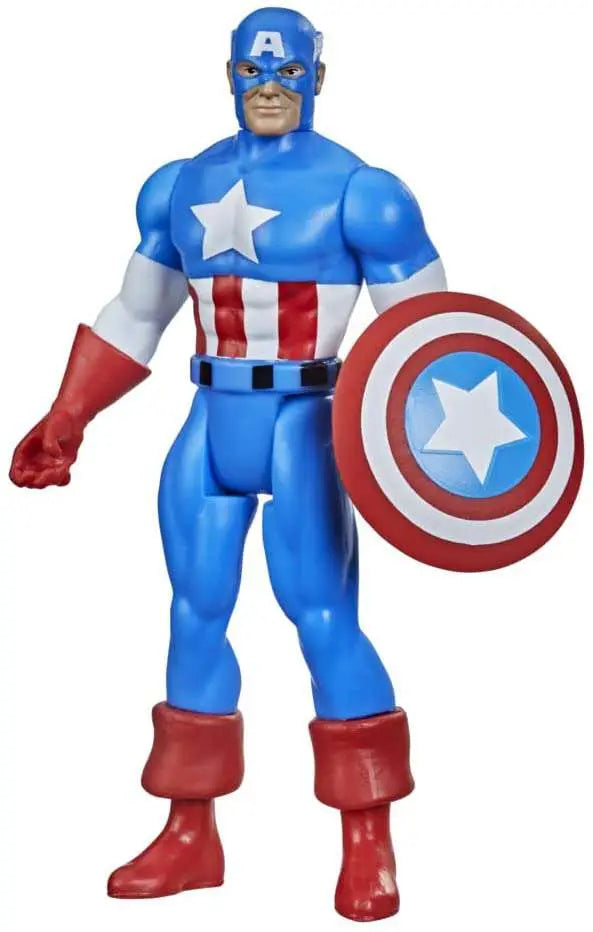 Captain America (Retro Collection) - MARVEL LEGENDS - 9.5cm | Hasbro