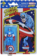 Captain America (Retro Collection) - MARVEL LEGENDS - 9.5cm | Hasbro